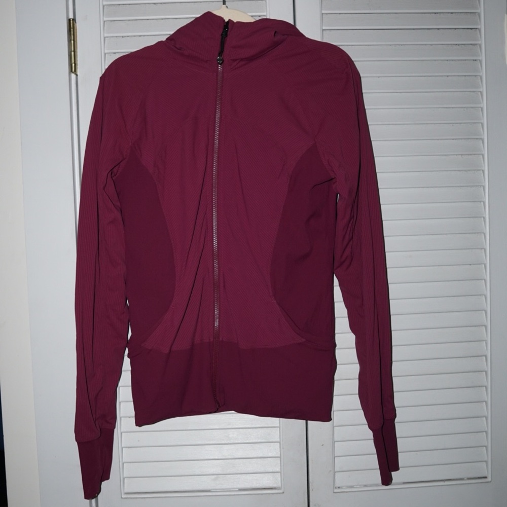 Maroon/Cranberry Lululemon Jacket Size 10